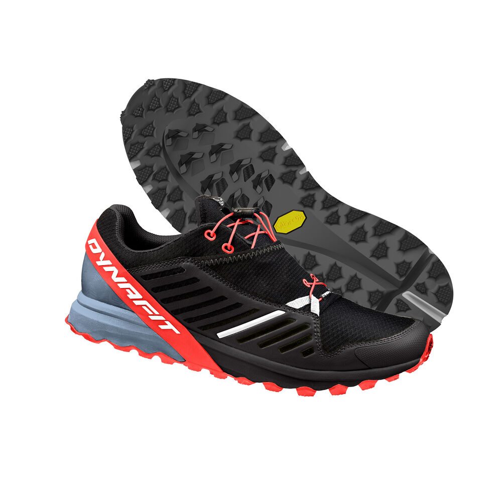 Vibram Sole Dynafit Alpine Pro Bayan Koşu Ayakkabısı Siyah/Kırmızı,SO7654301